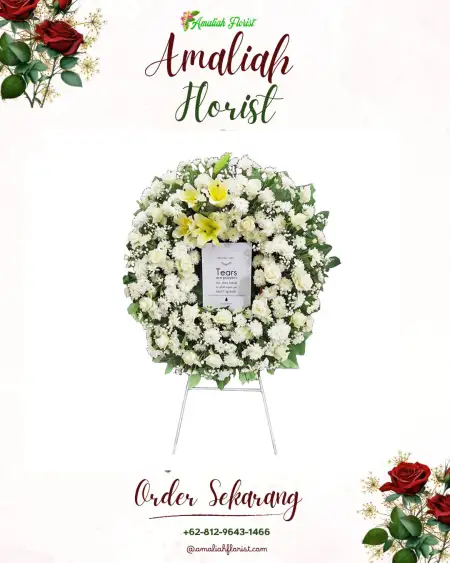 Krans Bunga Duka Pakulonan Barat