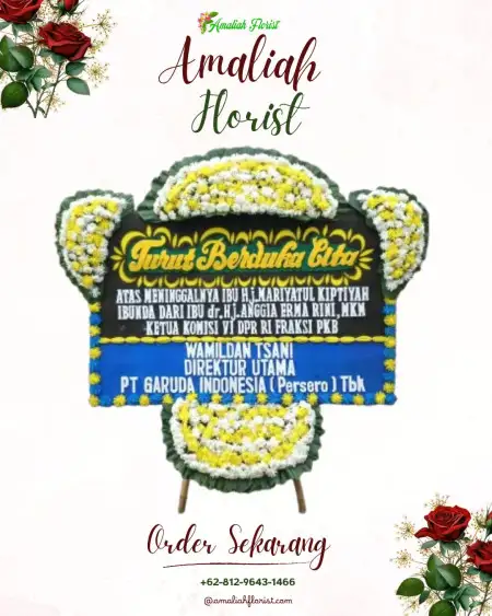 Papan Bunga Duka Pakulonan Barat